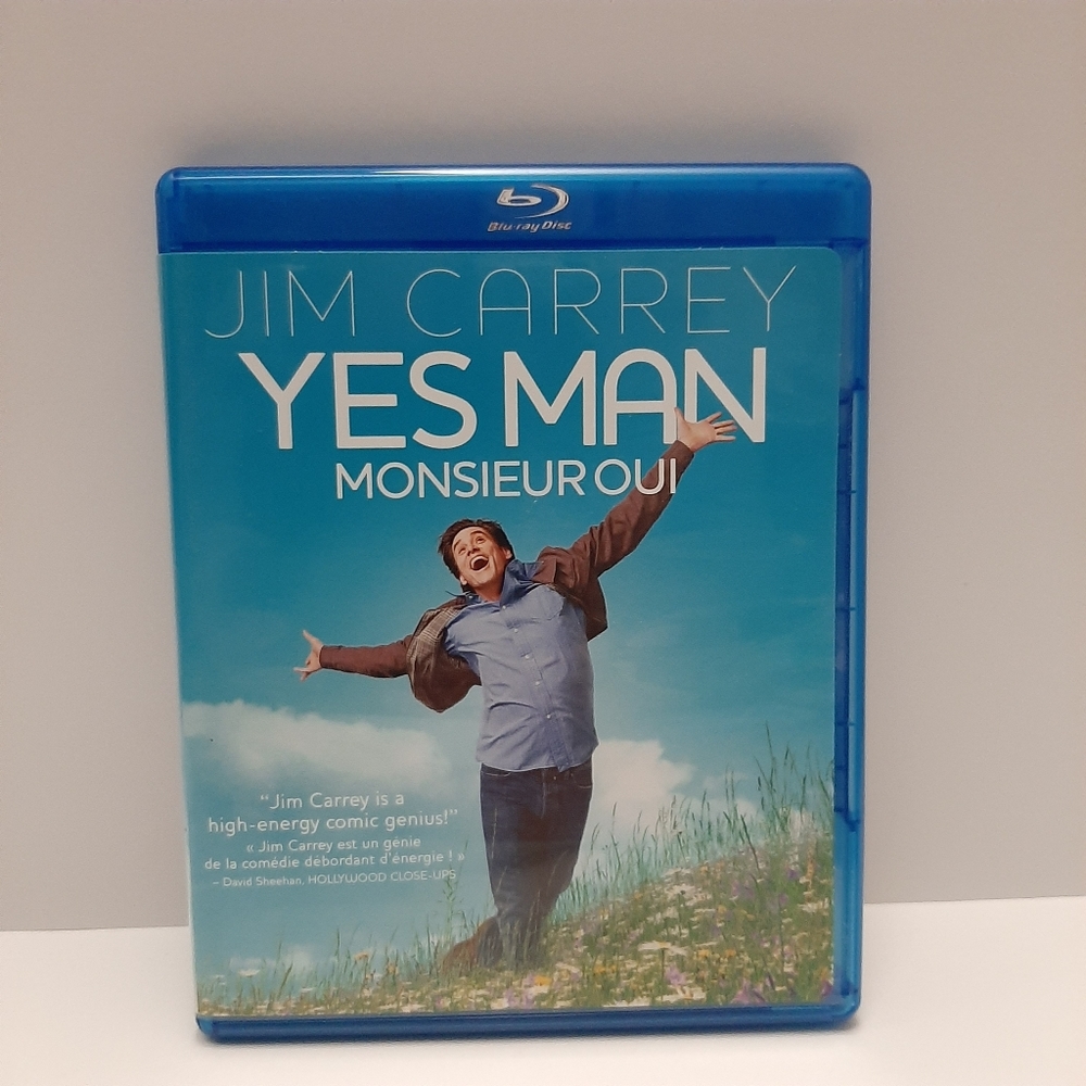 🍒4 for $20🍒 Yes Man Bilingual Blu-ray Comedy Movie